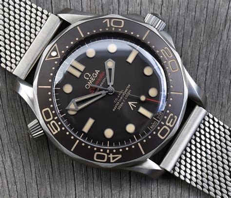 omega seamaster 007 on wrist|omega nttd review.